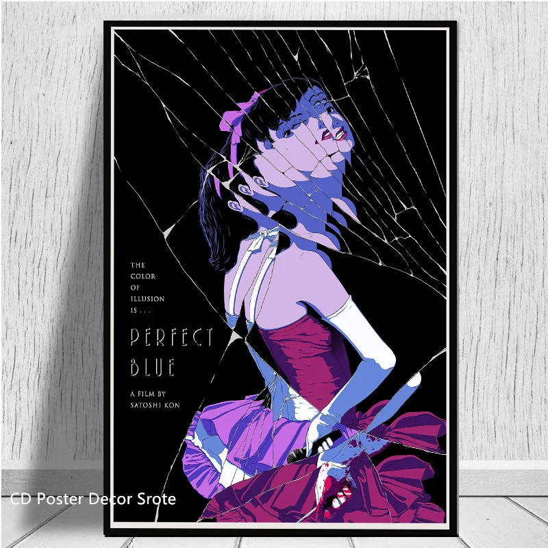 Tanio Japan Anime Perfect Blue Poster Personalized Custom Posters Self-adhesive sklep