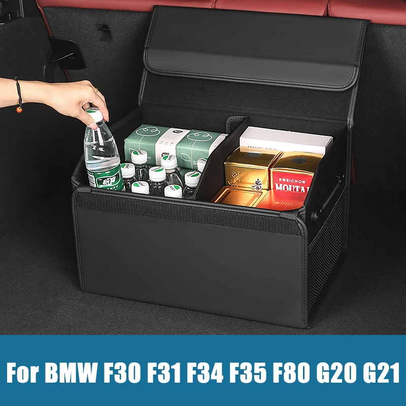 For BMW 3 Series F30 F31 F34 F35 F80 G20 G21 318i 320i 325i 328i 330i 335i Car Trunk Storage Box Large Capacity Holder Container
For BMW 3 Series F30 F31 F34 F35 F80 G20 G21 318i 320i 325i 328i 330i 335i Car Trunk Storage Box Large Capacity Holder Container