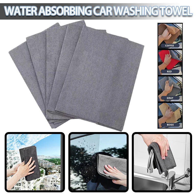 Super Absorbent Car Drying Towel Suede & Coral Velvet Double Sided Car Cleaning Cloth Multipurpose Auto Towel Car Accessories
Super Absorbent Car Drying Towel Suede & Coral Velvet Double Sided Car Cleaning Cloth Multipurpose Auto Towel Car Accessories
