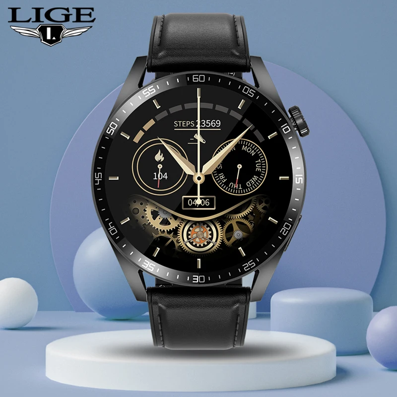 LIGE NFC Bluetooth Call Smart Watch Men Voice Assistant Real Time Multiple Health Control Waterproof Smartwatch Men's Watch Lady
LIGE NFC Bluetooth Call Smart Watch Men Voice Assistant Real Time Multiple Health Control Waterproof Smartwatch Men's Watch Lady