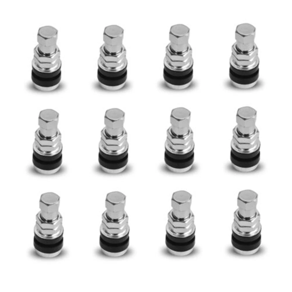 For Honda For Kawasaki Tire Valve Stems Silver 12pcs Brand New High Quality Aluminum Metal Car Tubeless Vacuum
For Honda For Kawasaki Tire Valve Stems Silver 12pcs Brand New High Quality Aluminum Metal Car Tubeless Vacuum