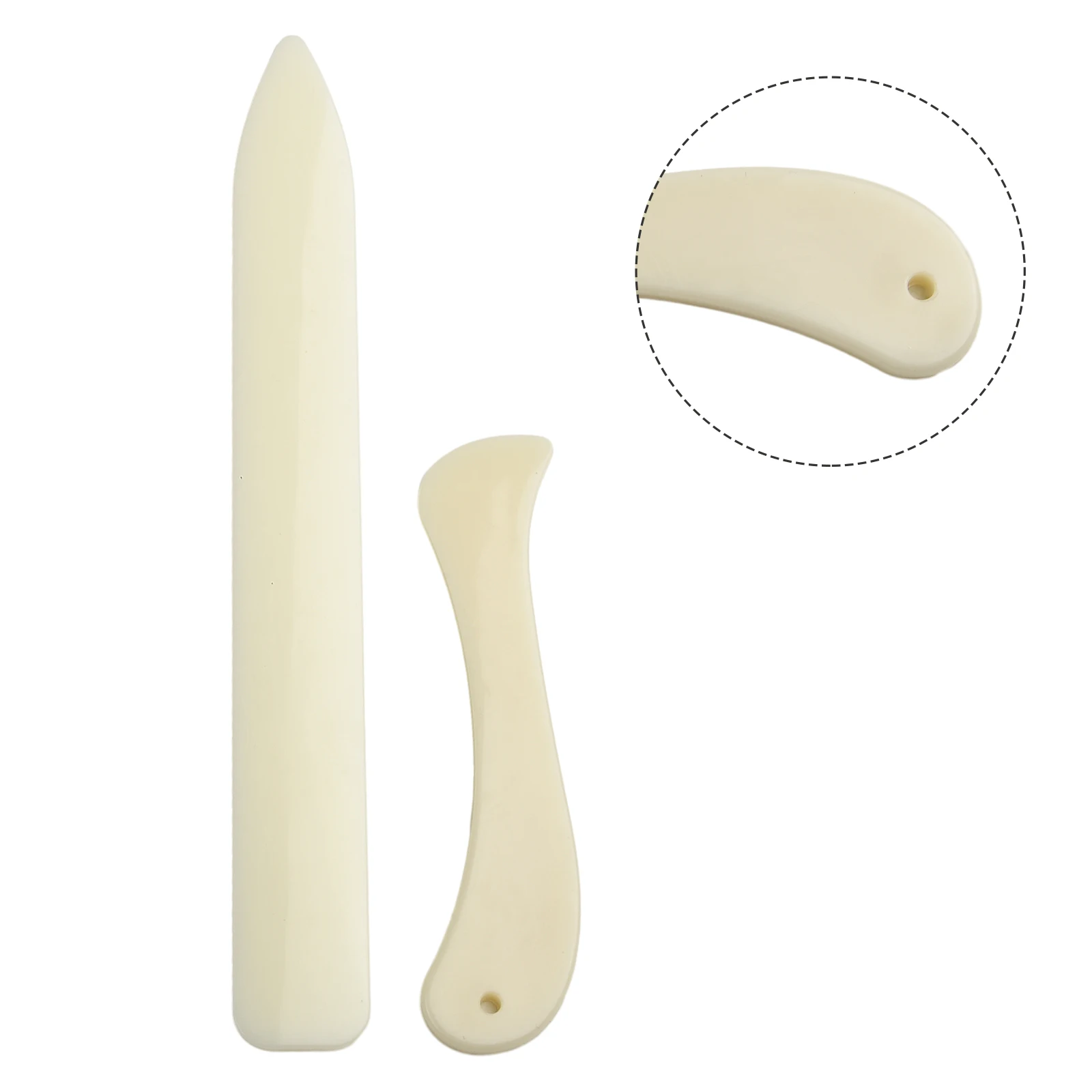 2PCS Natural Bone Folder Multifunctional DIY Leather Craft Tool Sewing Accessories For Folding Creasing Burinishing Edges
2PCS Natural Bone Folder Multifunctional DIY Leather Craft Tool Sewing Accessories For Folding Creasing Burinishing Edges