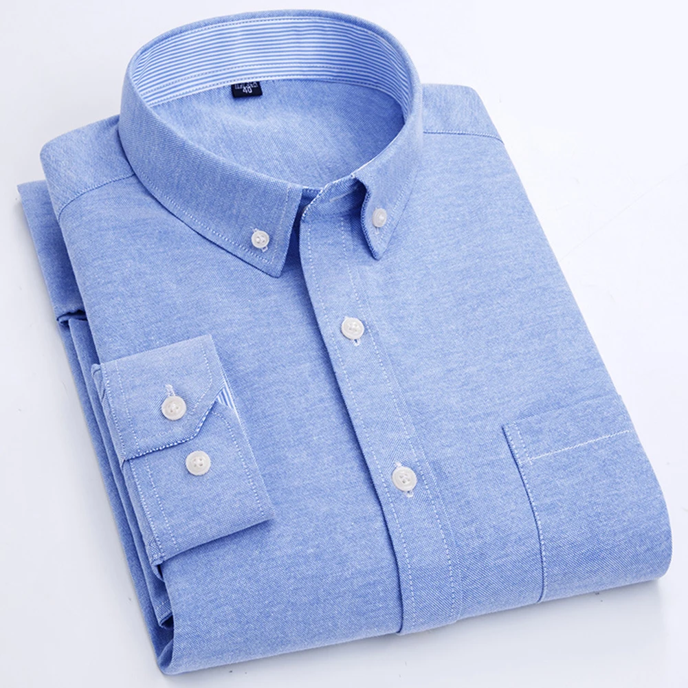 Men's Long Sleeve Oxford Plaid Striped Casual Shirt Mens Designer Clothes Button Down Collar Thick Work Shirts And Blouses
Men's Long Sleeve Oxford Plaid Striped Casual Shirt Mens Designer Clothes Button Down Collar Thick Work Shirts And Blouses
