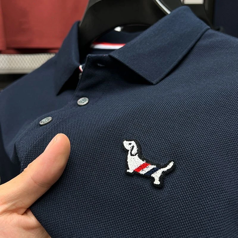 Light luxury brand hot diamond men's POLO shirt short sleeve summer high-end breathable T-shirt trend casual youth Paul shirt
Light luxury brand hot diamond men's POLO shirt short sleeve summer high-end breathable T-shirt trend casual youth Paul shirt