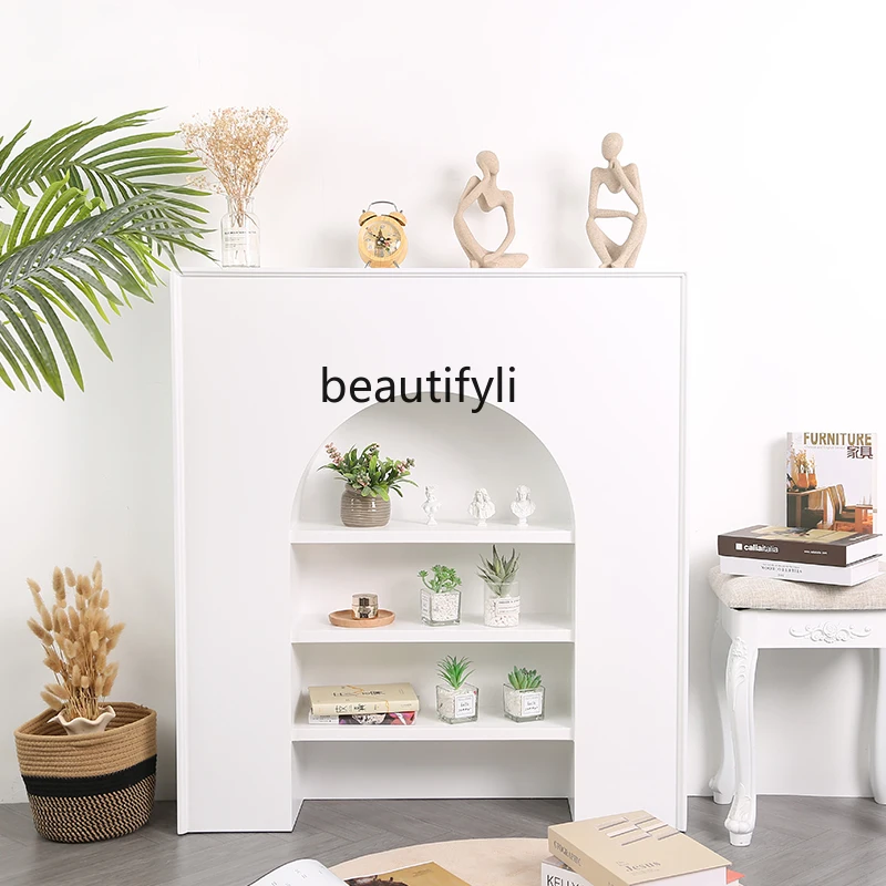 yj French Fireplace Curio Cabinet Cabinet Nordic White Ins Entrance Rack Floor Display Cabinet
yj French Fireplace Curio Cabinet Cabinet Nordic White Ins Entrance Rack Floor Display Cabinet
