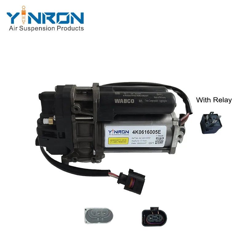With Relay Air Suspension Compressor Pump For Audi E-Tron (2019 - 2022) 4KE616005E 4KE616005D 4KE616005F Hot Sales Auto Parts
With Relay Air Suspension Compressor Pump For Audi E-Tron (2019 - 2022) 4KE616005E 4KE616005D 4KE616005F Hot Sales Auto Parts