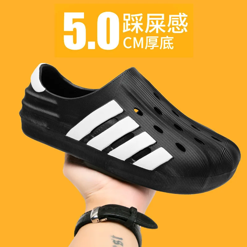 Сандалии мужские с перфорацией, Нескользящие шлепанцы-тюльпаны, для улицы, Пляжная Повседневная Удобная обувь, для улицы
Сандалии мужские с перфорацией, Нескользящие шлепанцы-тюльпаны, для улицы, Пляжная Повседневная Удобная обувь, для улицы