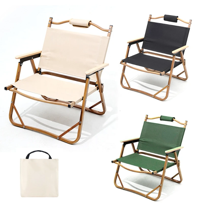 Camping Folding Chair Outdoor Furniture Portable Picnic Kermit Chair Aluminum Alloy with Wooden Armrest for Travel Beach Fishing
Camping Folding Chair Outdoor Furniture Portable Picnic Kermit Chair Aluminum Alloy with Wooden Armrest for Travel Beach Fishing