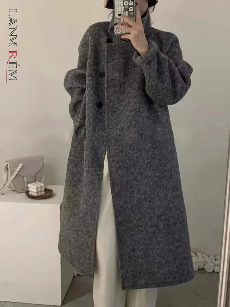 LANMREM Korean Style Wool Long Coat Women Turtleneck Irregular Single Breasted Clothing Fashion 2023 Winter New Clothing 2AA4330
LANMREM Korean Style Wool Long Coat Women Turtleneck Irregular Single Breasted Clothing Fashion 2023 Winter New Clothing 2AA4330
