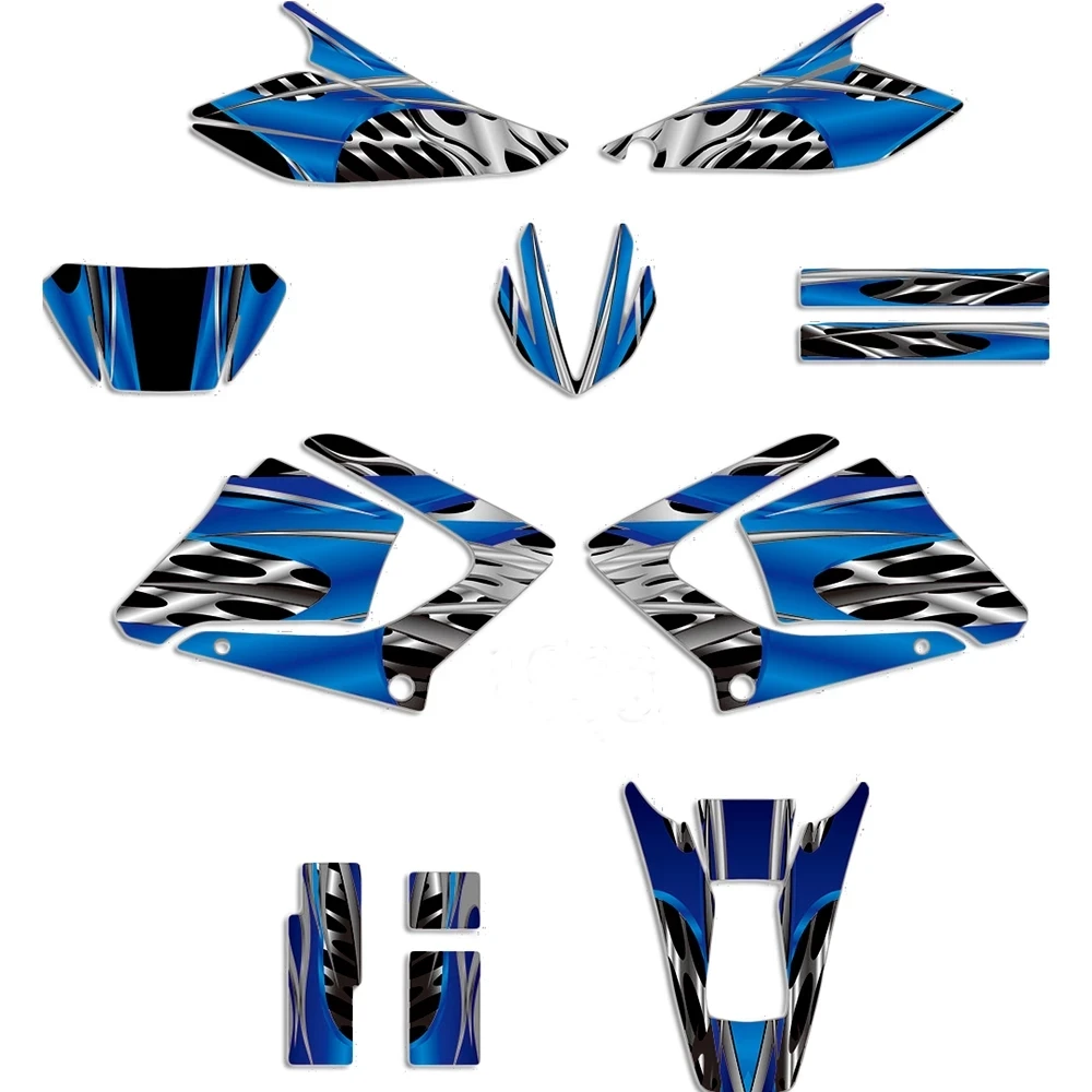 

3M Full Set Sticker Graphic Decal Kit DECO For 2002 2003 2004 2005 2006 2007 Yamaha DT X125