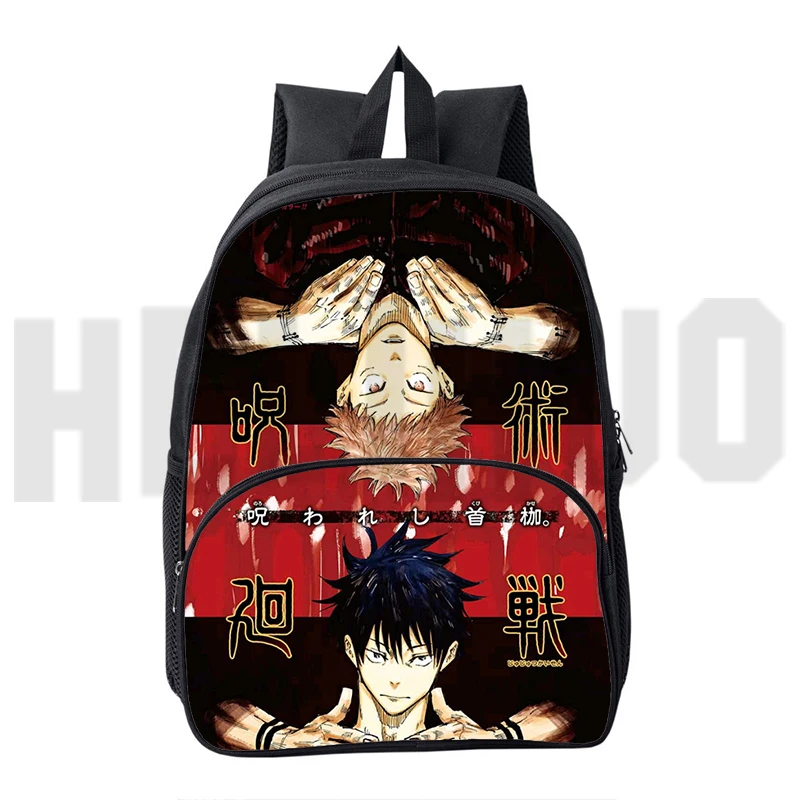 

Sac A Dos Mochila 3D Jujutsu Kaisen Backpacks Anime Children Yuji Itadori School Bags for Kids Canvas Backpack Women 16 Inch