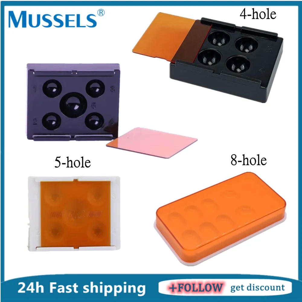 1/3PCS Dental Teeth Veneer Storage Box Mix Composite Resin Shading Light Case Protector Denture Tooth Patch Shade Dentistry Tool
1/3PCS Dental Teeth Veneer Storage Box Mix Composite Resin Shading Light Case Protector Denture Tooth Patch Shade Dentistry Tool