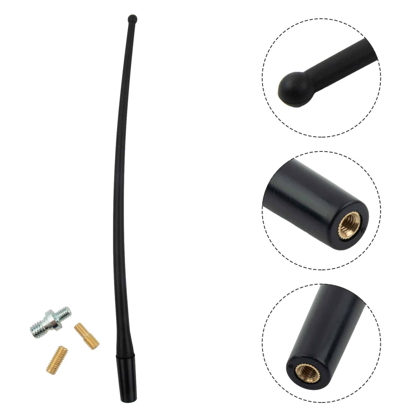 Wireless Antenna 1 Pcs 13INCH 35cm*2cm*2cm Car Radio Antenna Premium Rubber Brand New For Jeep Wrangler JK JKU
Wireless Antenna 1 Pcs 13INCH 35cm*2cm*2cm Car Radio Antenna Premium Rubber Brand New For Jeep Wrangler JK JKU