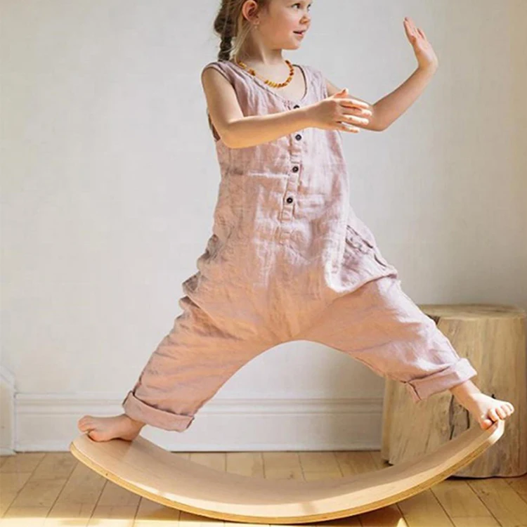 Kids Toy Wobble Fitness Balance Workout Twist Training Equipment Children's Yoga Wood Balance Board
Kids Toy Wobble Fitness Balance Workout Twist Training Equipment Children's Yoga Wood Balance Board