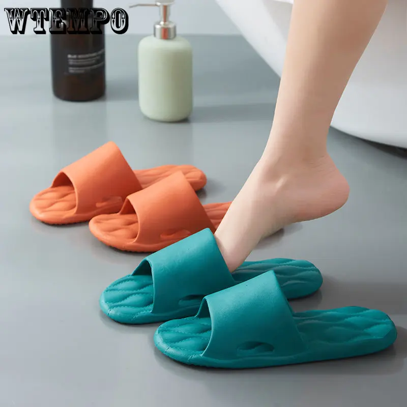 WTEMPO Slippers for Men and Women Home Indoor Non-slip Mute Deodorant Guests Summer Slippers Bathroom Bath Couple Flip Flops
WTEMPO Slippers for Men and Women Home Indoor Non-slip Mute Deodorant Guests Summer Slippers Bathroom Bath Couple Flip Flops