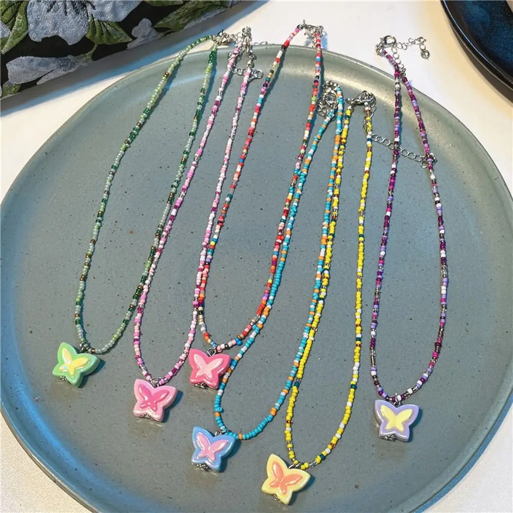 Butterfly Pendent Y2K Heart Necklace Sweet Resin Acrylic Women Colorful Necklace Multi-color Fashion Jewelry Birthday Gift
Butterfly Pendent Y2K Heart Necklace Sweet Resin Acrylic Women Colorful Necklace Multi-color Fashion Jewelry Birthday Gift