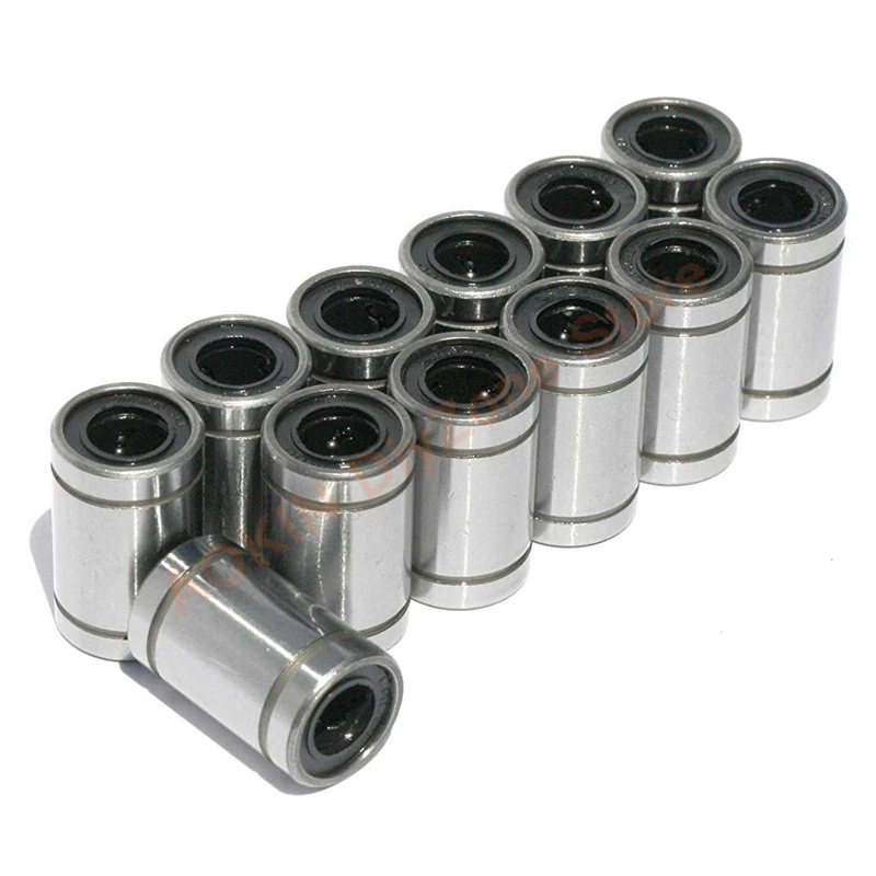12Pcs LM8UU Linear Ball Bearings Bush Bushing 8mm Bore 15mm OD 24mm Length for 3D Printer Prusa Mendel i3 Kossel Delta, CNC
12Pcs LM8UU Linear Ball Bearings Bush Bushing 8mm Bore 15mm OD 24mm Length for 3D Printer Prusa Mendel i3 Kossel Delta, CNC