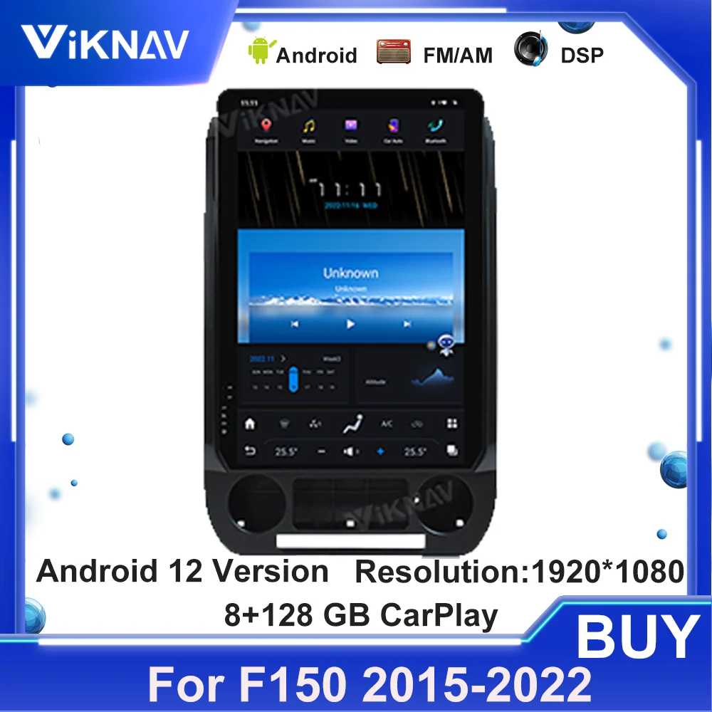 14.5inch 8+128GB For Ford F150 2015 - 2022 Upgrade Car Radio Android 12 Autoaudio Multimedia Player BT5.0 Touch Screen GPS 2 din
14.5inch 8+128GB For Ford F150 2015 - 2022 Upgrade Car Radio Android 12 Autoaudio Multimedia Player BT5.0 Touch Screen GPS 2 din