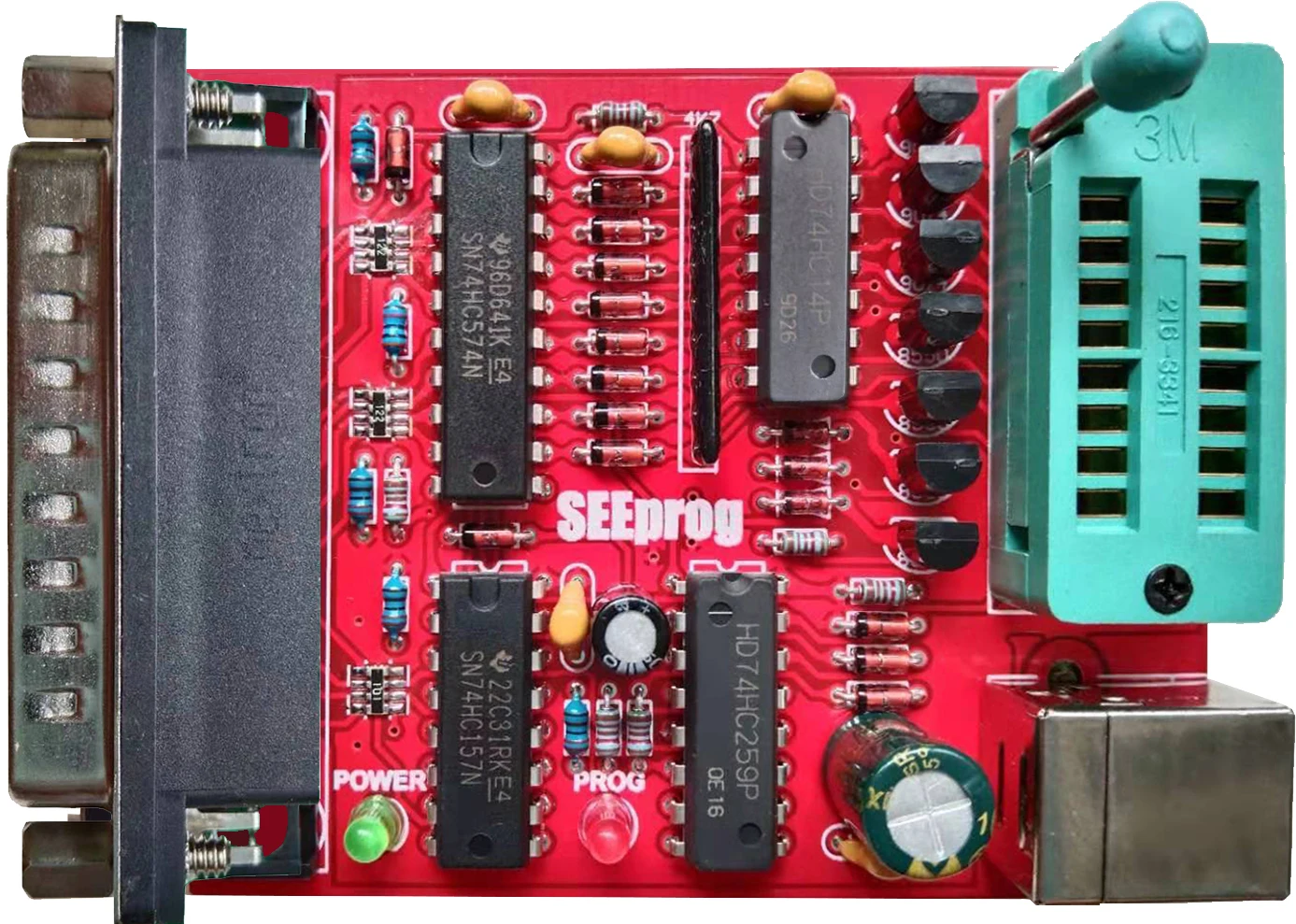 

Серийный программатор SEEprog EEPROM SPI, записывающее устройство с поддержкой всех чипов 24 93 25