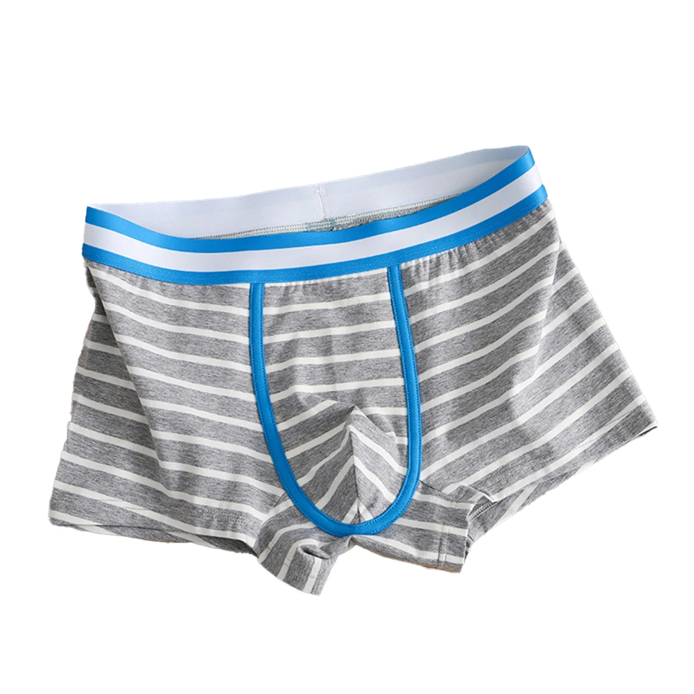 Men's Underwear Cotton Boxer Briefs Sexy Lingerie U Convex Underpants Striped Bikini Swimwear Panties Soft Comfort Boxershorts
Men's Underwear Cotton Boxer Briefs Sexy Lingerie U Convex Underpants Striped Bikini Swimwear Panties Soft Comfort Boxershorts
