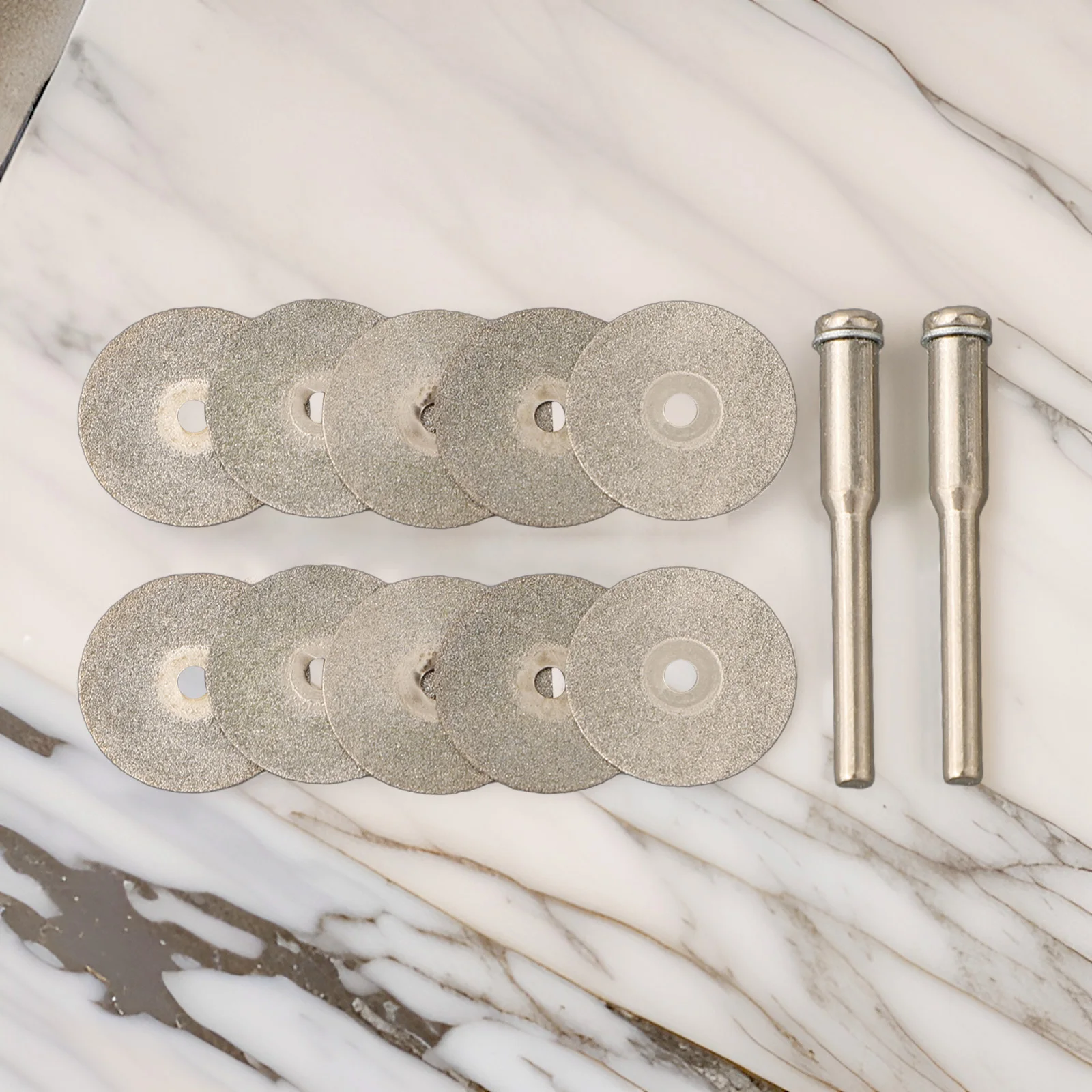 Craft Work Jewelry Making Cutting Discs Drill Rotary Tool Arbor Shafts 10*Cutting Discs 12PCS/SET 22mm 38mm Long Diamond
Craft Work Jewelry Making Cutting Discs Drill Rotary Tool Arbor Shafts 10*Cutting Discs 12PCS/SET 22mm 38mm Long Diamond