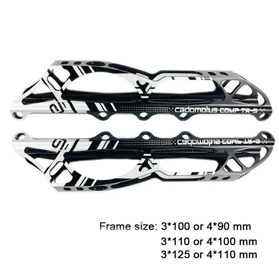 Рамка для роликов Comp TR-S 3*100 & 4*90mm/3*110 & 4*100mm/3*125 & 4*110mm 165-195mm Расстояние, скорость, Встроенный скейт DJ73
Рамка для роликов Comp TR-S 3*100 & 4*90mm/3*110 & 4*100mm/3*125 & 4*110mm 165-195mm Расстояние, скорость, Встроенный скейт DJ73