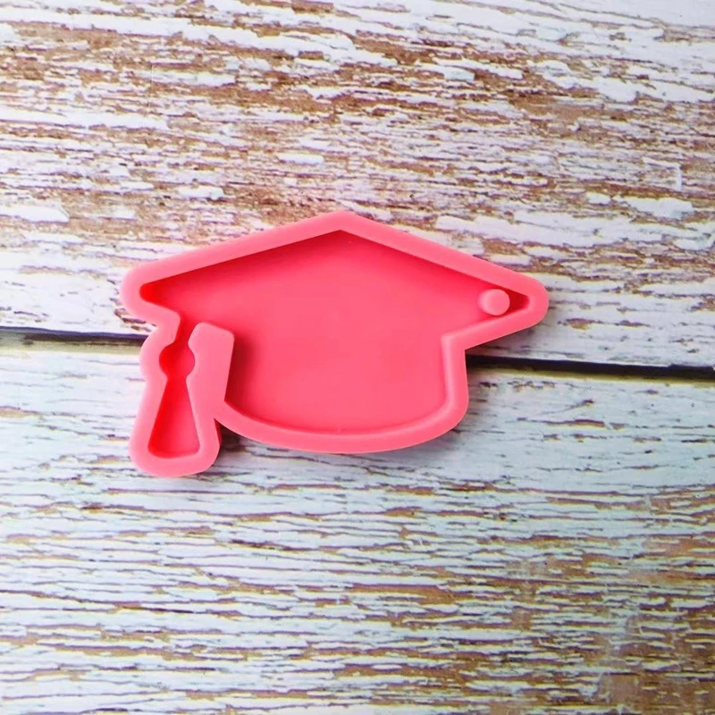 652F Выпускная шляпа брелок для ключей из эпоксидной смолы, кулон ручной работы, декор, силиконовая форма 
652F Выпускная шляпа брелок для ключей из эпоксидной смолы, кулон ручной работы, декор, силиконовая форма