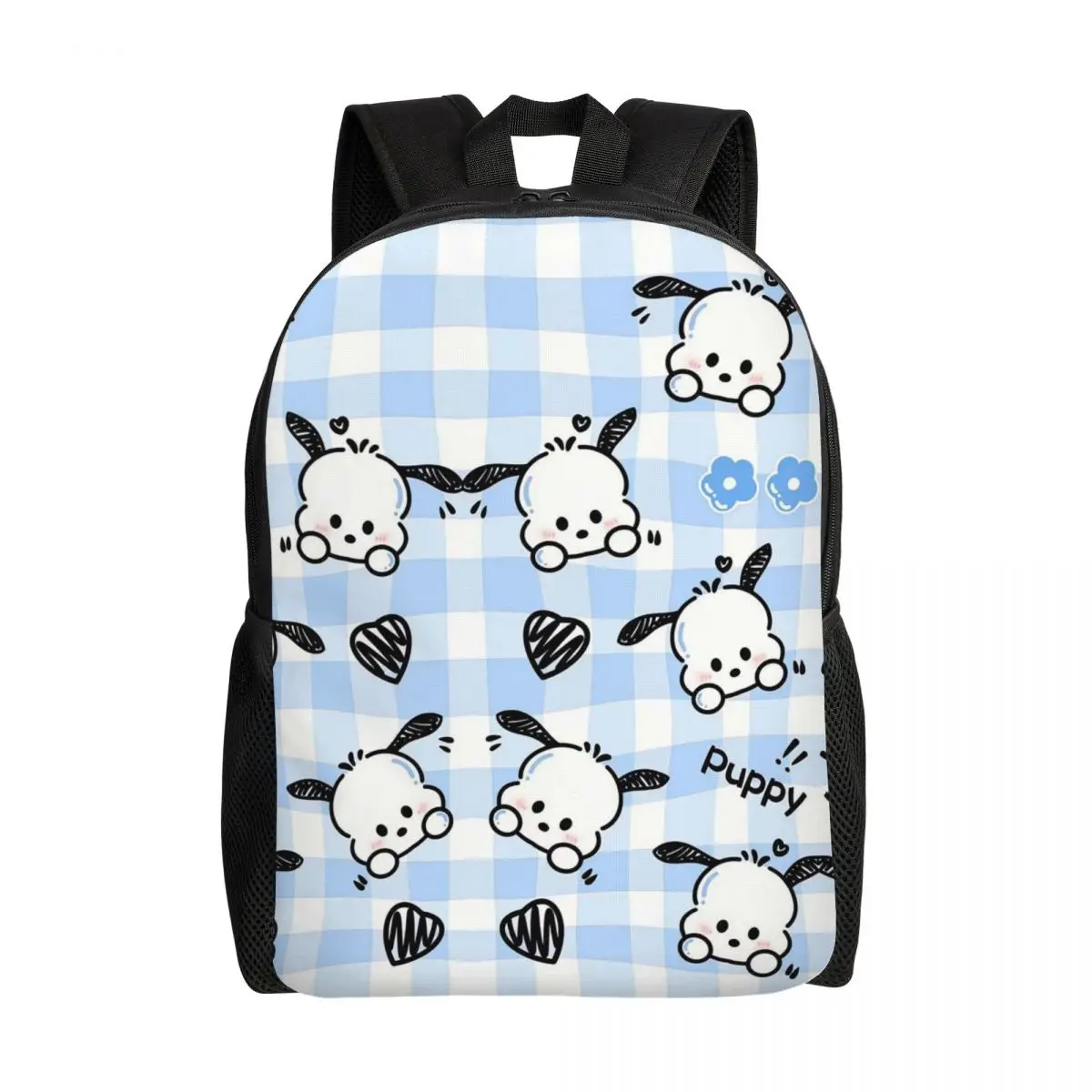 Custom Cute Dog Pochacco Pattern Backpack Men Women Fashion Bookbag for College School Sanrio Bags
Custom Cute Dog Pochacco Pattern Backpack Men Women Fashion Bookbag for College School Sanrio Bags