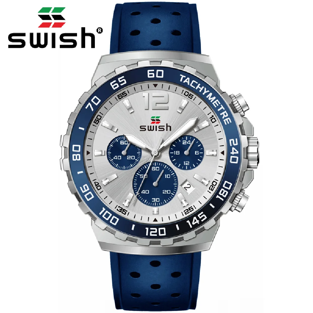 New 2022 Sport Chronograph Mens Watches Top Brand Luxury Rubber Quartz Watch Clock Waterproof Dial Watch Men Relogio Masculino
New 2022 Sport Chronograph Mens Watches Top Brand Luxury Rubber Quartz Watch Clock Waterproof Dial Watch Men Relogio Masculino