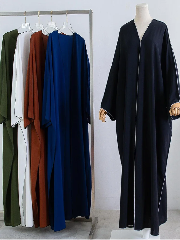 

Eid Muslim Abayas for Women Party Abaya Dresses Morocco Caftan Ramadan Islam Dubai Arab Long Robe 2024 Spring Dress Cardigan