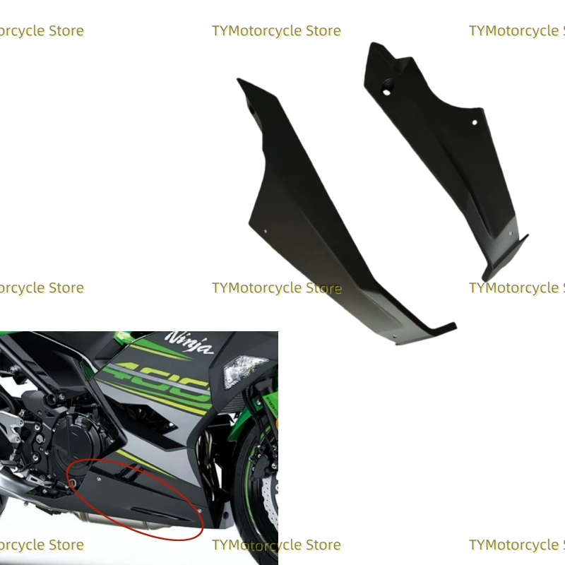 Matte black Lower Side Fairing Cowl Panel Cover Fit For KAWASAKI Ninja 400 Ninja400 Z400 2018 2019 2020 2021 2022 2023
Matte black Lower Side Fairing Cowl Panel Cover Fit For KAWASAKI Ninja 400 Ninja400 Z400 2018 2019 2020 2021 2022 2023