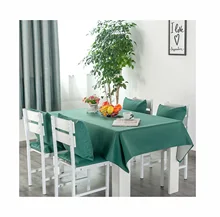 Cotton Linen Tablecloths, Waterproof Table Covers Simple Solid Color Green Dining Table Coffee Table Deco
Cotton Linen Tablecloths, Waterproof Table Covers Simple Solid Color Green Dining Table Coffee Table Deco