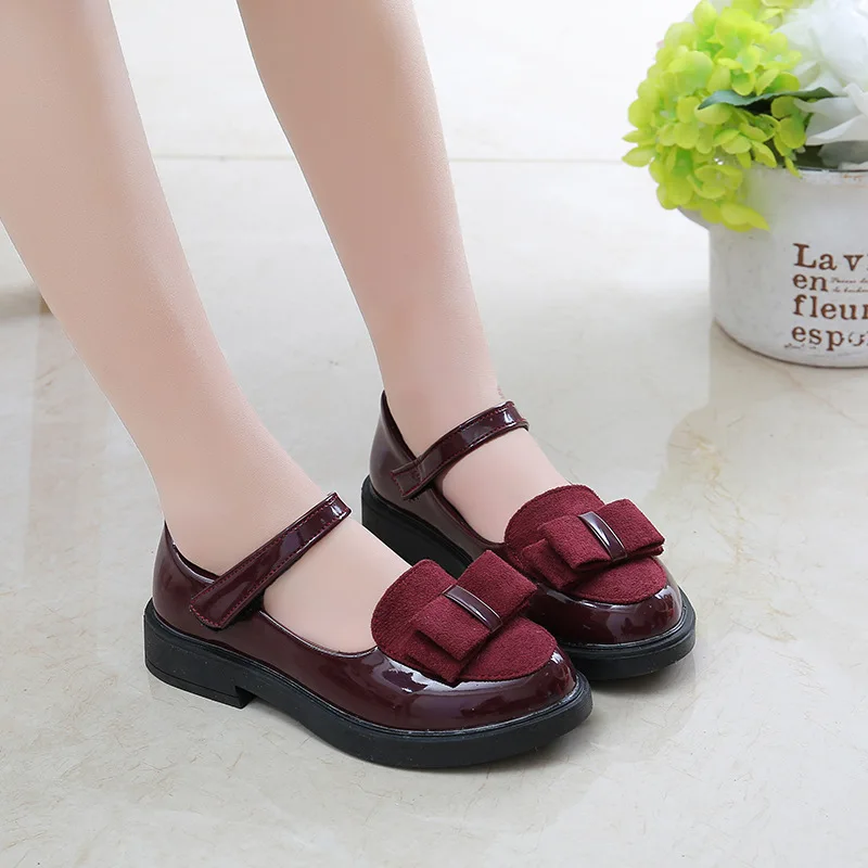 New Children Princess Leather Shoes PU Casual School Black Red Baby Girls Dance Shoes Fashion Bow Kids Sport Shoes Free Shipping
New Children Princess Leather Shoes PU Casual School Black Red Baby Girls Dance Shoes Fashion Bow Kids Sport Shoes Free Shipping