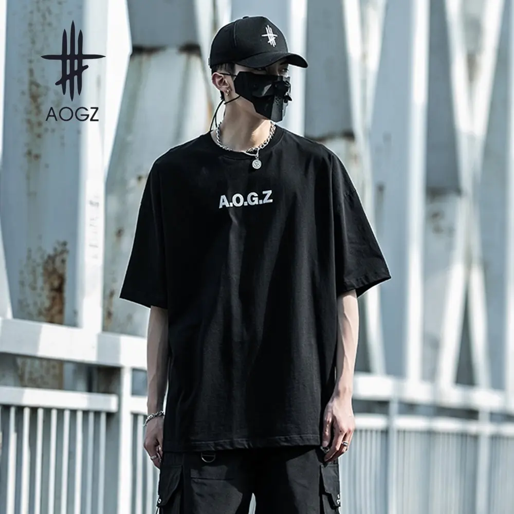 AOGZ Letter Print High Street Short Sleeved Tee Shirts Summer Cotton Half-sleeved T Shirts Men's Loose Hip Hop Streetwear Tops
AOGZ Letter Print High Street Short Sleeved Tee Shirts Summer Cotton Half-sleeved T Shirts Men's Loose Hip Hop Streetwear Tops