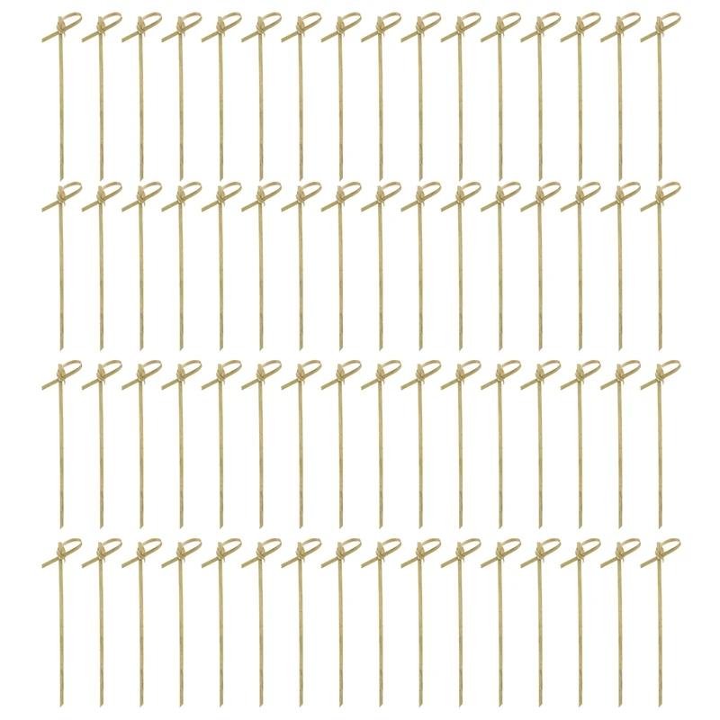 Bamboo Knot Picks Skewers, Cocktail Picks, Drinks Skewer Toothpicks For Party Appetizers, Sandwiches
Bamboo Knot Picks Skewers, Cocktail Picks, Drinks Skewer Toothpicks For Party Appetizers, Sandwiches