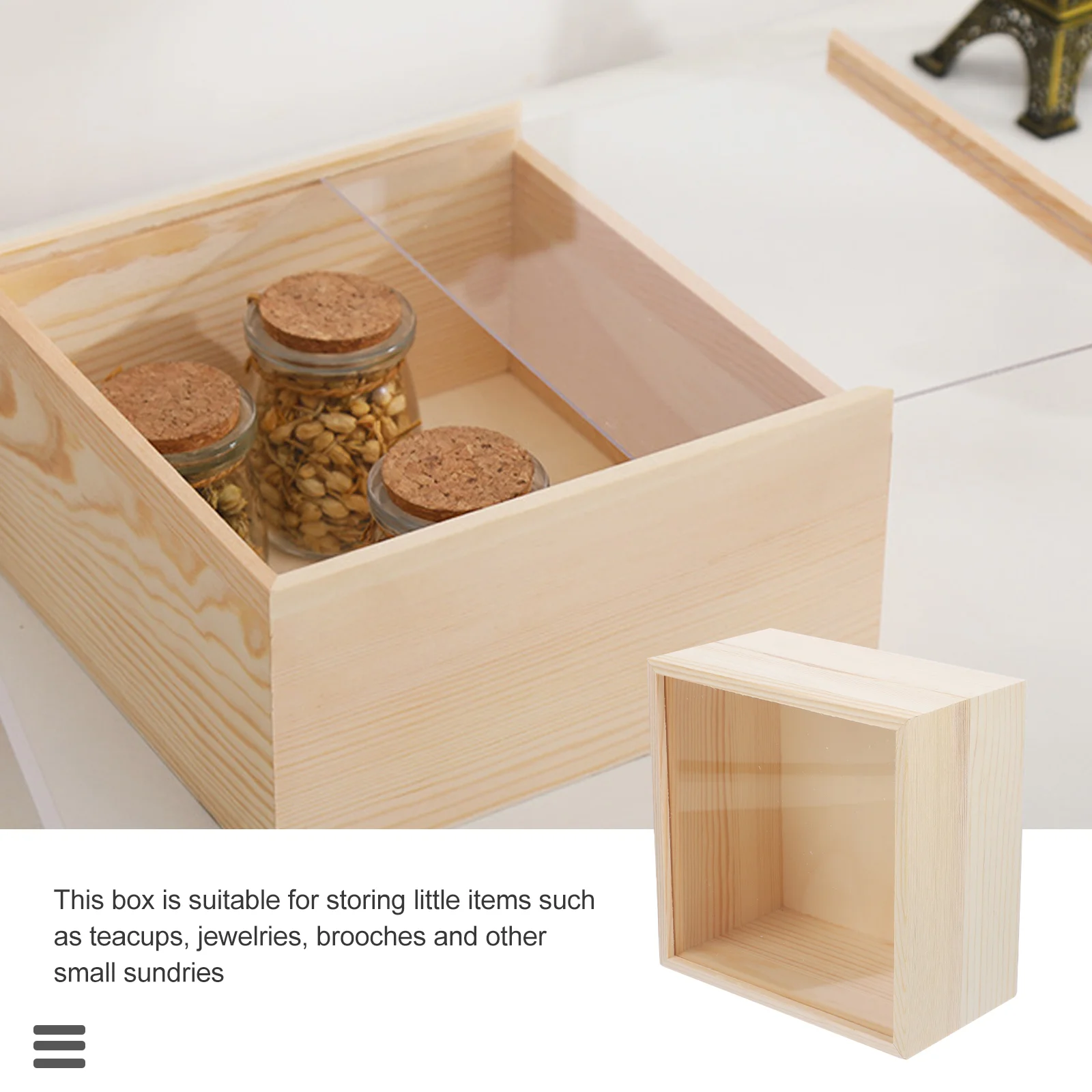 Wooden Unfinished Box Clear Slide Top Wood Gift Box Soap Box Vintage Jewelry Boxes Treasure Chest Craft Shadow Boxes Diy
Wooden Unfinished Box Clear Slide Top Wood Gift Box Soap Box Vintage Jewelry Boxes Treasure Chest Craft Shadow Boxes Diy