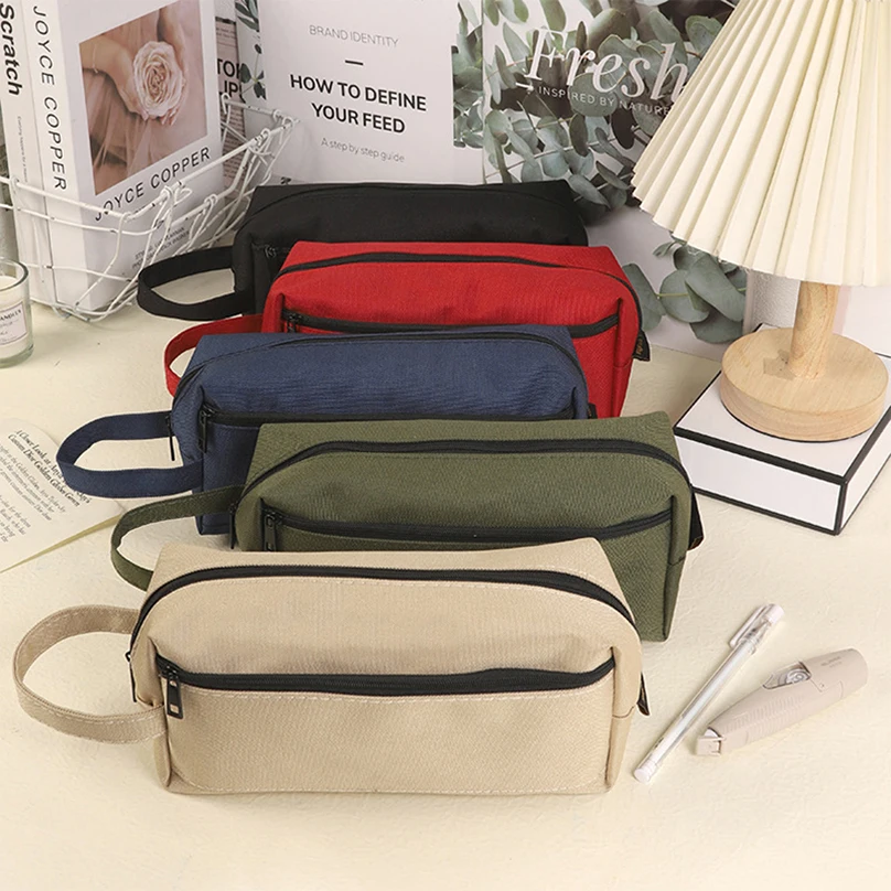 Simple Pencil Case Kawaii Stationery Pen Case Large Capacity Pencil Pouch Trousse School Supplies Estuche Escolares Pencilcase
Simple Pencil Case Kawaii Stationery Pen Case Large Capacity Pencil Pouch Trousse School Supplies Estuche Escolares Pencilcase