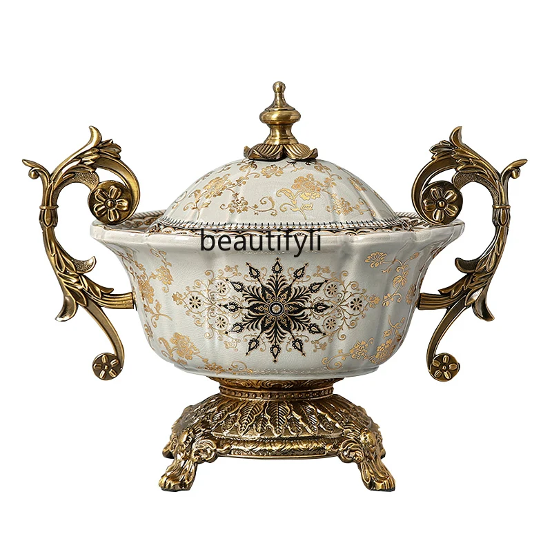 zq Villa Model House Luxury Alloy Ceramic Storage Tank Entrance Soft Outfit Decorations Ornaments
zq Villa Model House Luxury Alloy Ceramic Storage Tank Entrance Soft Outfit Decorations Ornaments