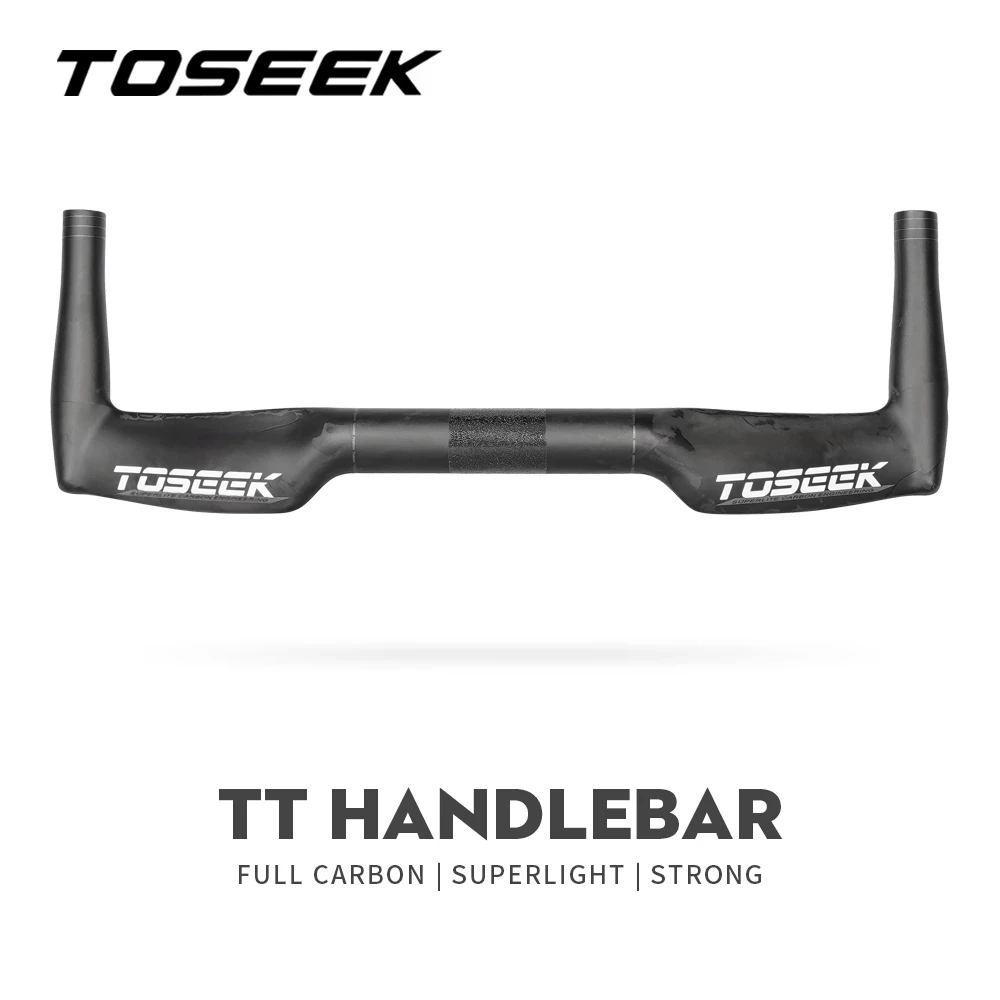 TOSEEK TT Handlebar 31.8mm Carbon Fiber TT Handlebar Bike Road Bicycle Accessories Width 400/420/440mm
TOSEEK TT Handlebar 31.8mm Carbon Fiber TT Handlebar Bike Road Bicycle Accessories Width 400/420/440mm