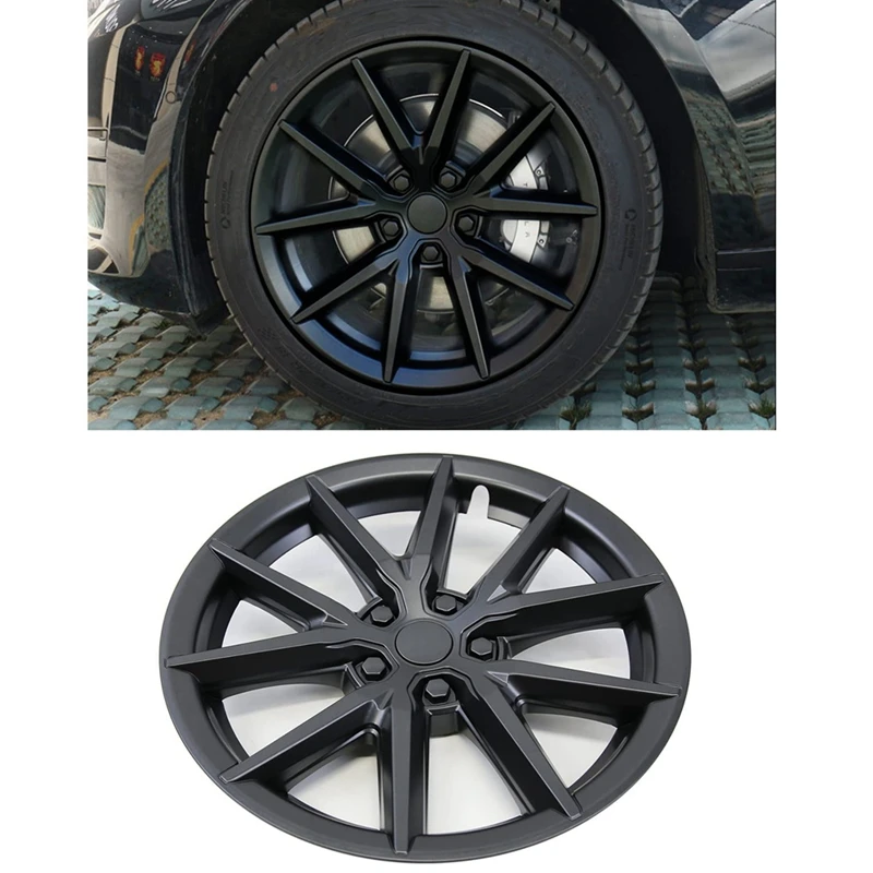 For Tesla Model 3 Wheel Cover Thunder Style Wheel 18 Inch Hub Cap Trim Car Accessories - Matte Black
For Tesla Model 3 Wheel Cover Thunder Style Wheel 18 Inch Hub Cap Trim Car Accessories - Matte Black
