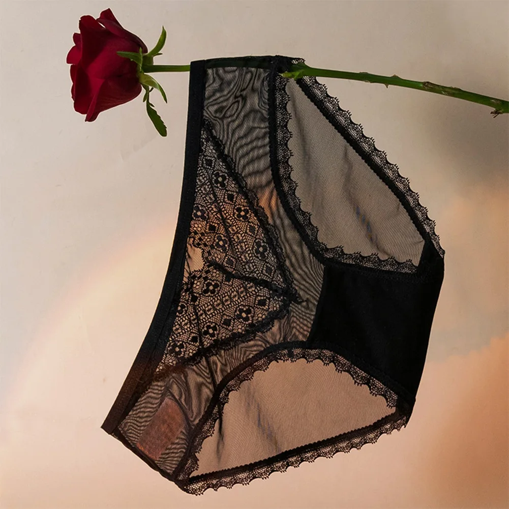 Sexy Women Sheer Mesh Transparent Briefs Lace Side Panties Breathable Comfortable Underpants Seduction Lingerie Bow Tie Knickers
Sexy Women Sheer Mesh Transparent Briefs Lace Side Panties Breathable Comfortable Underpants Seduction Lingerie Bow Tie Knickers