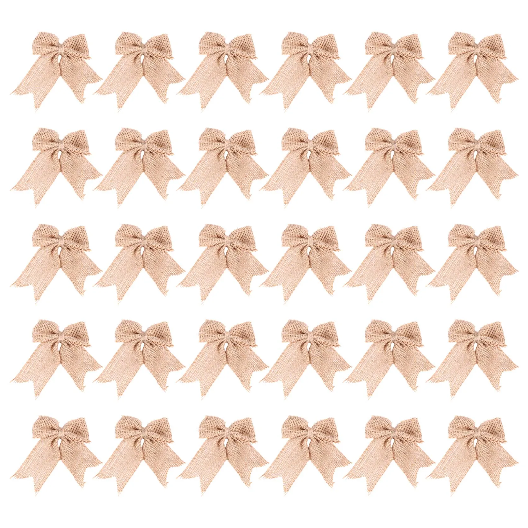 30 Pcs Burlap Bows Burlap Bow Knot Handmade Burlap for Christmas Decorate Tree Festival Holiday Party Supplies
30 Pcs Burlap Bows Burlap Bow Knot Handmade Burlap for Christmas Decorate Tree Festival Holiday Party Supplies