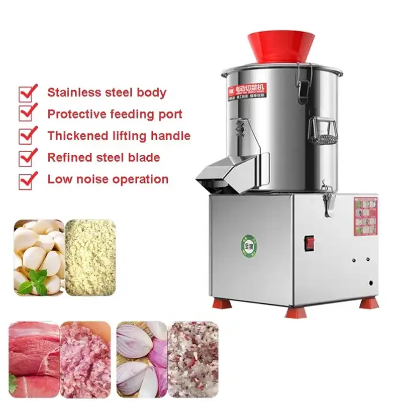 Fully Automatic Multifunctional Electric Food Shredder, Commercial Leek And Green Vegetable Cutting Equipment
Fully Automatic Multifunctional Electric Food Shredder, Commercial Leek And Green Vegetable Cutting Equipment