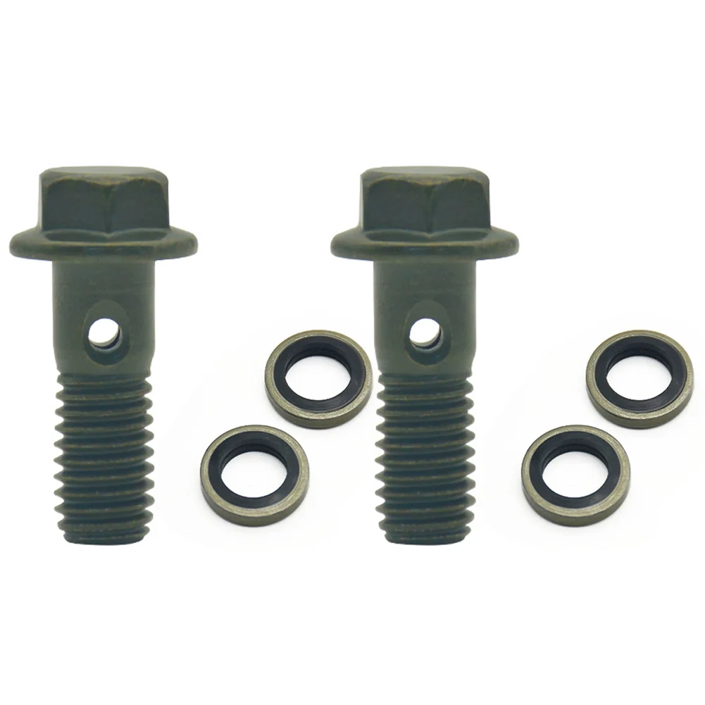 

For Electric Bicycle Bolt High Hardness Steel Oil Leakage Prevention Rustproof Screw Army Green 2 Styles (M8 M10)