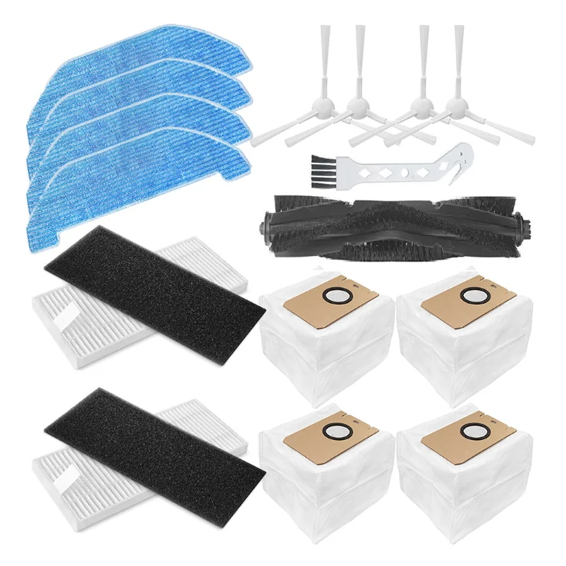 16Pcs for Neabot Q11 Robot Vacuum Cleaner Accessories Main Side Brush Mop Cloth HEPA Filter Dust Bag Replacement Parts
16Pcs for Neabot Q11 Robot Vacuum Cleaner Accessories Main Side Brush Mop Cloth HEPA Filter Dust Bag Replacement Parts