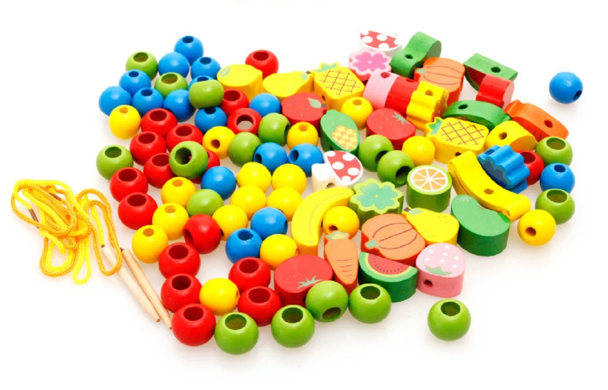 Wooden Fruits Vegetables Lacing Stringing Beads Toys Board Educational Puzzle Toys Gift Kids Preschool Children Training Gifts
Wooden Fruits Vegetables Lacing Stringing Beads Toys Board Educational Puzzle Toys Gift Kids Preschool Children Training Gifts