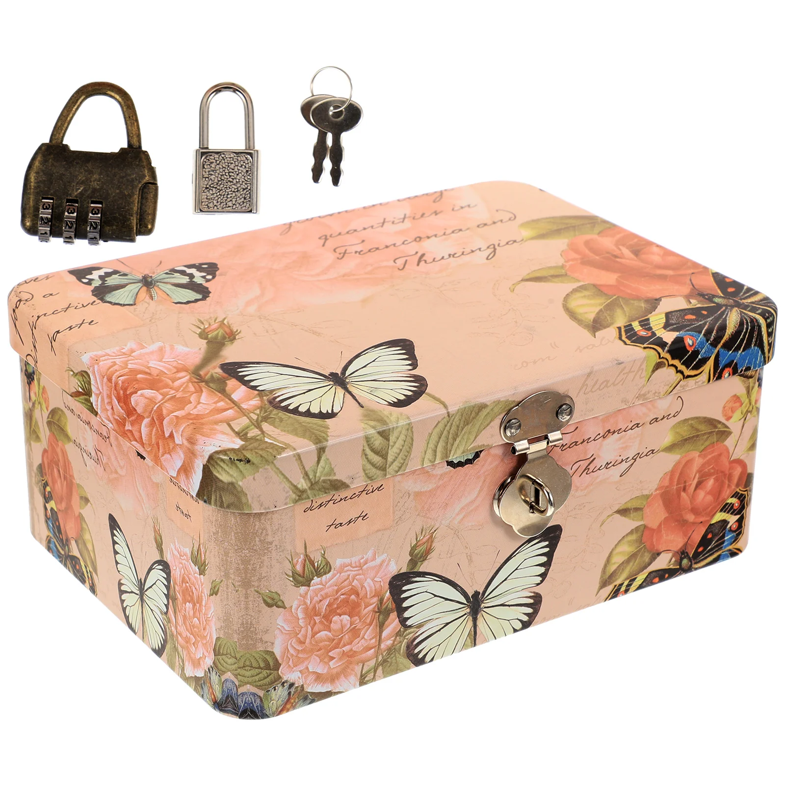 Tinplate Storage Box Padlock Iron Storage Case Metal Keepsake Box Trinket Jewelry Box Rectangle Storage Holder Small Storage
Tinplate Storage Box Padlock Iron Storage Case Metal Keepsake Box Trinket Jewelry Box Rectangle Storage Holder Small Storage