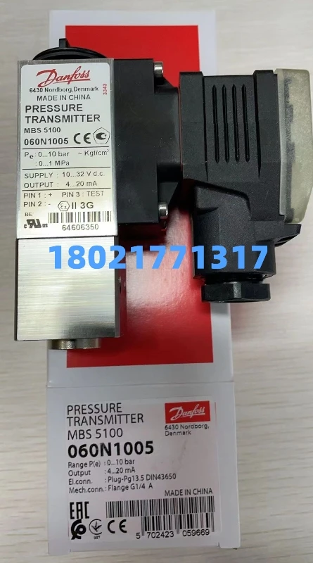 Danfoss MBS5100 Pressure Sensor Suitable For High-precision 4-20mA Transmitters In Ship Water, Oil And Gas Media
Danfoss MBS5100 Pressure Sensor Suitable For High-precision 4-20mA Transmitters In Ship Water, Oil And Gas Media