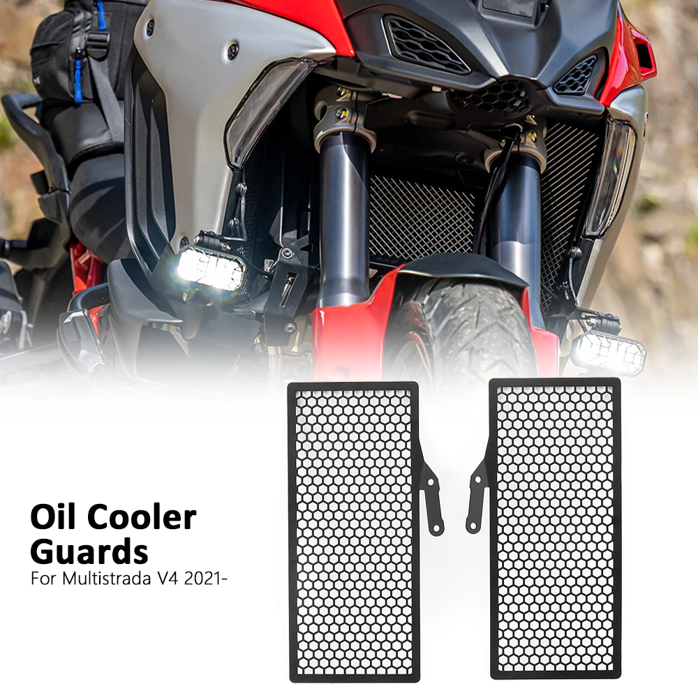 For DUCATI Multistrada V4 MULTISTRADA V4 2021 2022 Motorcycle Radiator Grill Cover Protector Oil Cooler Guard Honeycomb Shape
For DUCATI Multistrada V4 MULTISTRADA V4 2021 2022 Motorcycle Radiator Grill Cover Protector Oil Cooler Guard Honeycomb Shape