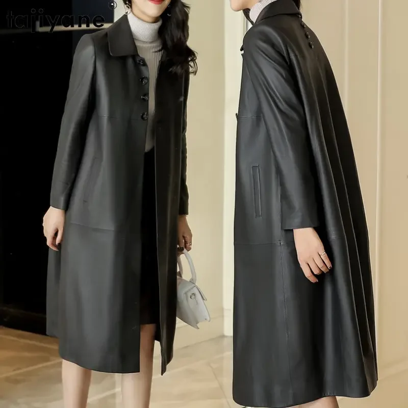 Tajiyane Genuine Leather Jacket Women 2023 Real Leather Coat Women Loose Long Sheepskin Leather Jackets Windbreaker Elegant SGG
Tajiyane Genuine Leather Jacket Women 2023 Real Leather Coat Women Loose Long Sheepskin Leather Jackets Windbreaker Elegant SGG
